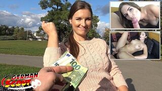 НЕМЕЦКИЙ РАЗВЕДЧИК - ГОЛУБОГЛАЗАЯ ДЖЕНИФЕР РАЗГОВАРИВАЕТ, ЧТОБЫ ТРАХНУТЬСЯ НА НАСТОЯЩЕМ ПИКАПЕ, УЛИЧНОМ КАСТИНГЕ порно